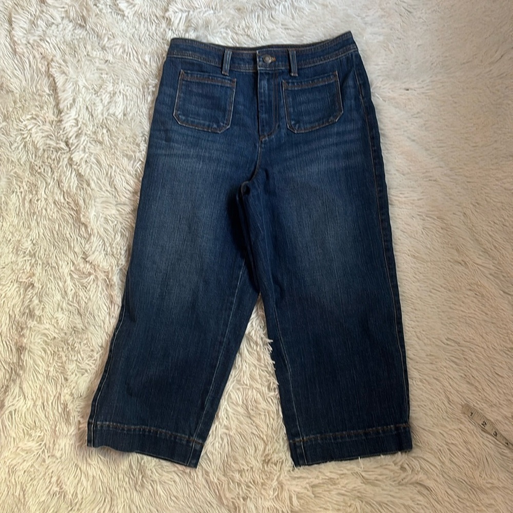 Talbots Flawless High-Waist Wide Crop